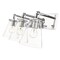 Z-Lite Harper 3 Light Vanity, Chrome & Clear 483-3V-CH - alternate 4